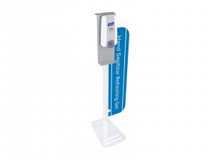 REETC-906 Hand Sanitizer Stand w/ Graphic