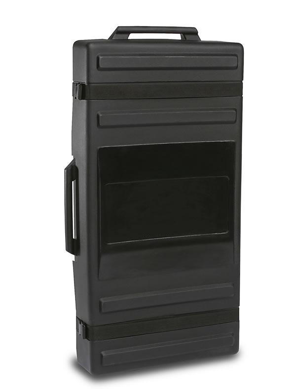 UPGRADE TO: MOD-860 Large Intro Portable Roto-molded Case with Wheels (24" x 48" x 8")